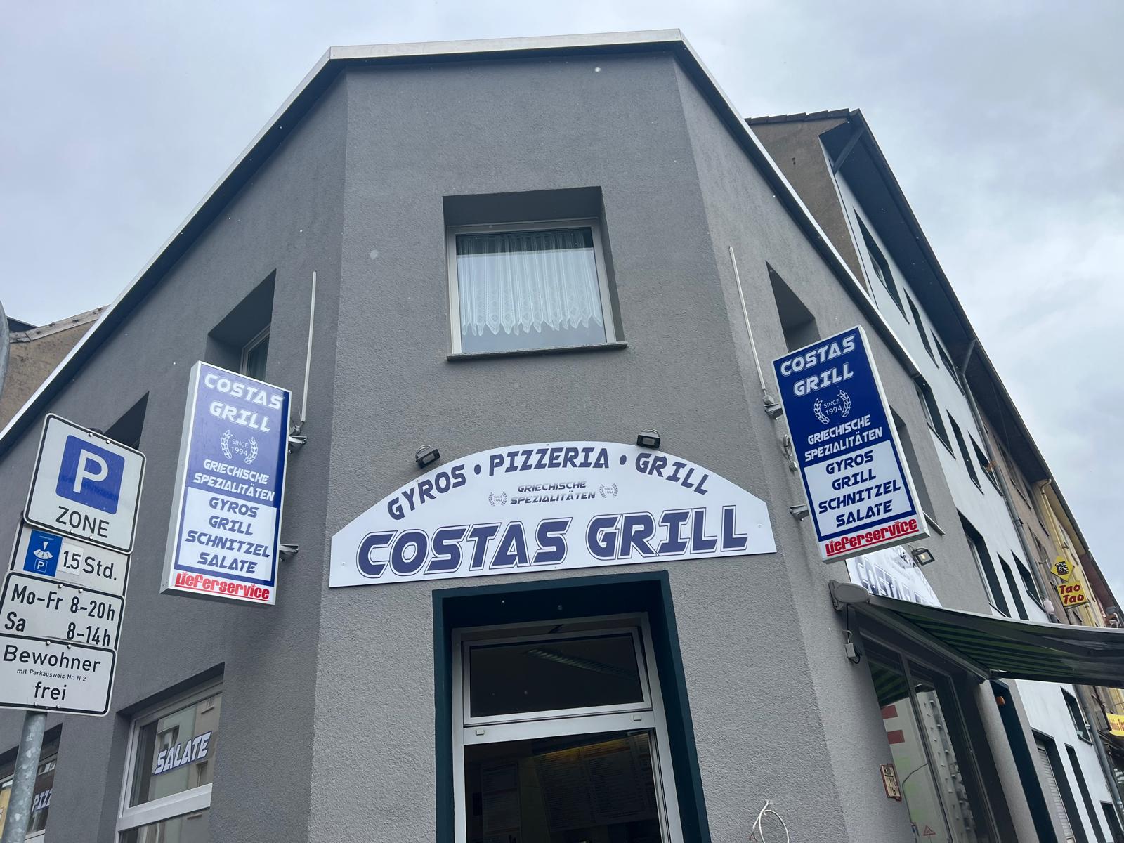 Costas Grill Ausleger